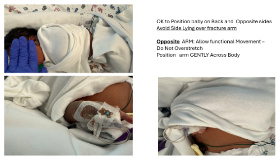 Positioning guidance (NICU PT).